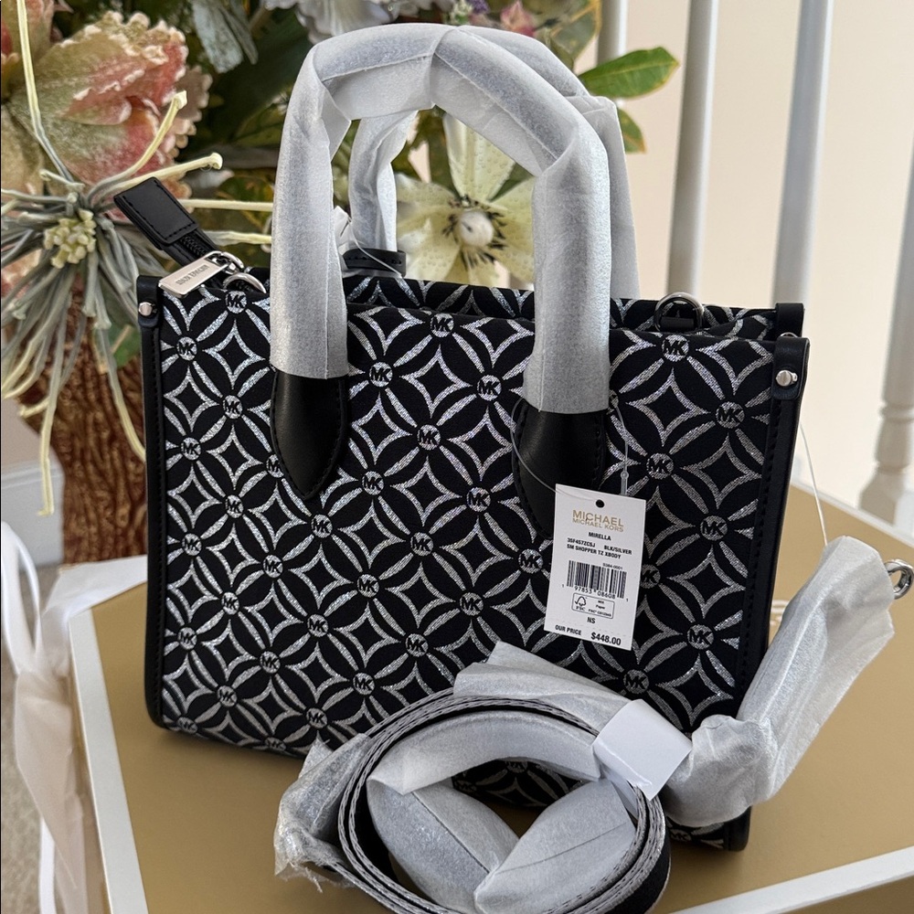 Michael Kors Mirella Crossbody Purses Brand New Authentic 10x8 - Picture 3 of 9